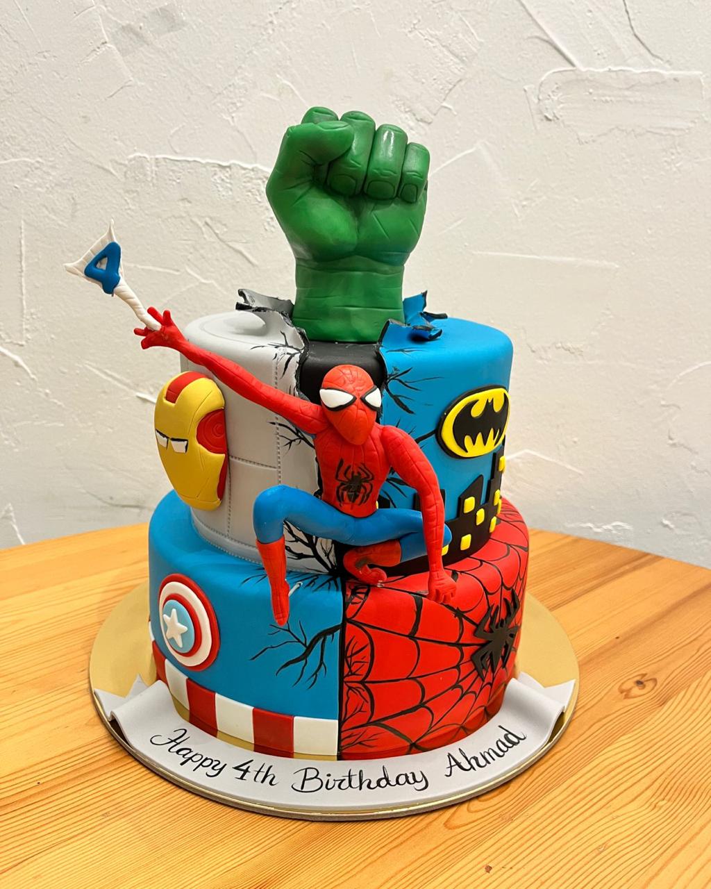 Avengers/Super Hero 3D Cake